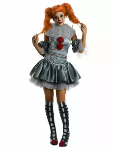 Šaty kostým Pennywise pro ženy, Velikost: Large