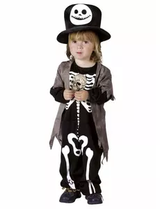 Dětský kostým kostlivce Halloween