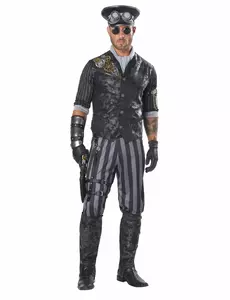 Steampunkový kapitánský kostým pro muže, Velikost: Large