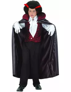 Elegantní upírský kostým pro chlapce, Velikost: 4-6 let (110-120 cm)