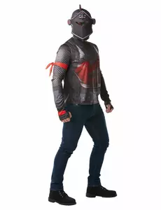 Fortnite Black Knight tričko + helma pro dospělé, Velikost: Large