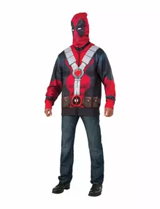 Dospělá bunda Deadpool s kapucí