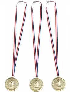 3 medaile číslo 1