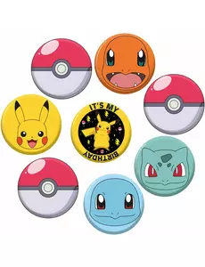 8× odznaky Pokémon