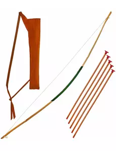 Luk s pouzdrem a šipkami 100 cm