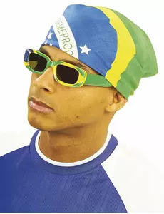Bandana fanoušků Brazílie 55 x 55 cm
