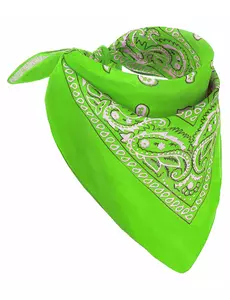 Fluorescenčně zelená bandana pro dospělé