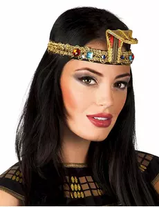 Egyptská čelenka s umělými drahokamy pro dospělé