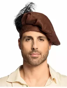 Středověký baret pro dospělé