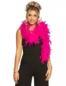 Luxusní fuchsiová boa 80 g