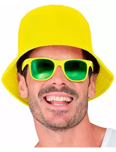 Fluorescenčně žlutý bob pro dospělé
