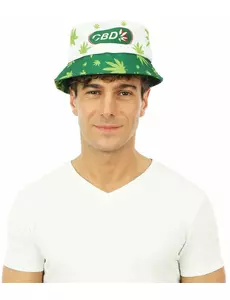Zelený klobouk Bob CBD Apéro pro dospělé