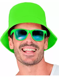 Fluorescenčně zelený bob pro dospělé