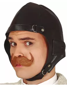Černá aviator čepice pro dospělé