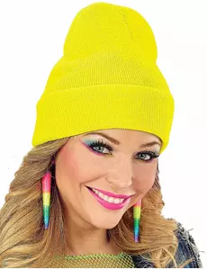 Fluorescenčně žlutý klobouk pro dospělé