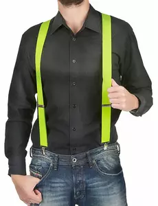 Žluté šle pro dospělé