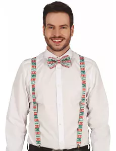 Vánoční šle se vzorem pro dospělé