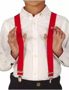 Dětské červené šle