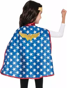 Plášť a tiára Wonder Woman Super Hero Girls – dětská sada