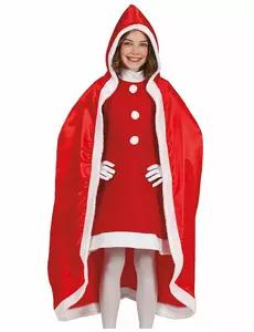 Dlouhý plášť Matky Vánoc pro děti