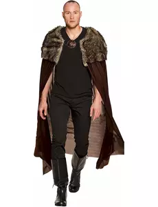 Luxusní plášť vikingského lorda pro dospělé 150 cm