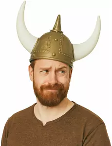 Vikingská helma s rohy pro dospělé