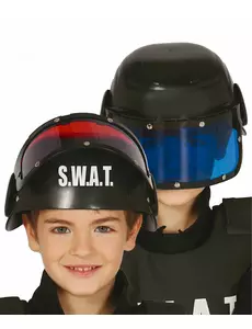 Dětská SWAT helma se štítem