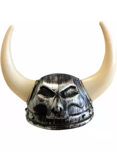 Šedá galská válečnická helma pro dospělé
