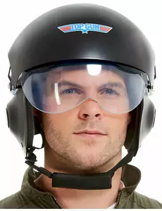 Top Gun Deluxe černá helma pro dospělé