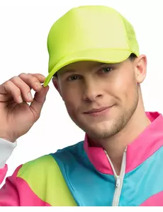 Fluorescenčně žlutá kšiltovka pro dospělé