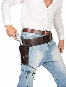 Pás západního bandity s pouzdrem pro dospělé