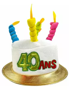 Klobouk Age 40 pro dospělé