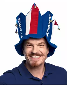 Klobouk fanouška Francie se zvonkem pro dospělé