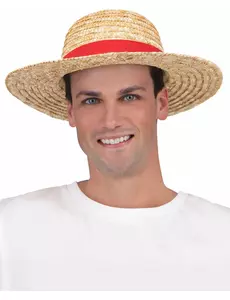 Slaměný klobouk Pirate King pro dospělé