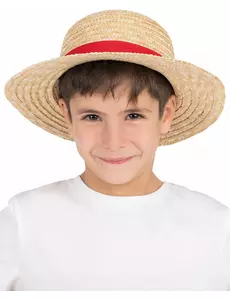 Dětský slaměný klobouk Pirate King