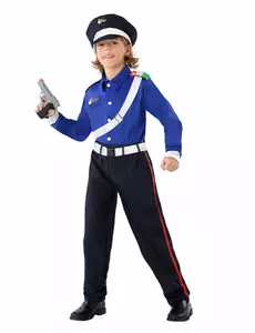 Kostým policisty Carabinieri pro chlapce, Velikost: 3-4 let(98-115 cm)