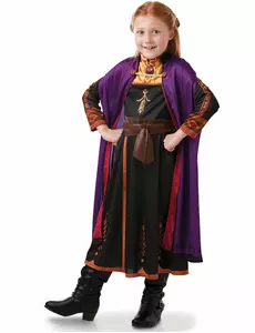 Klasický kostým Anna Frozen 2 pro dívky, Velikost: 2-3 let (83 to 97 cm)
