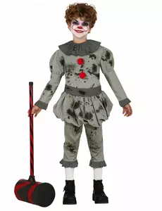 Psychopatický klaunský kostým pro chlapce, Velikost: 3-4 let (95-105 cm)