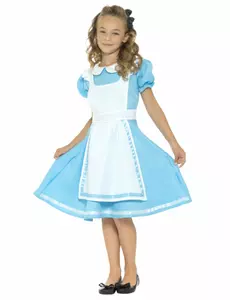 Wonderland princezna kostým pro dívky, Velikost: 4-6 let (115/128 cm)