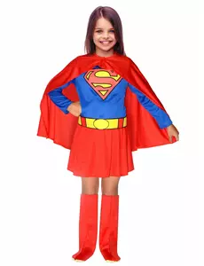 Kostým Supergirl pro dívky, Velikost: 10-12 let