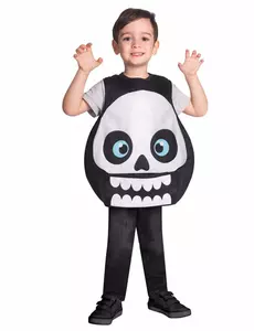 Dětský kostým zástěra „skeleton hiding“, Velikost: 3-4 let(94-104 cm)