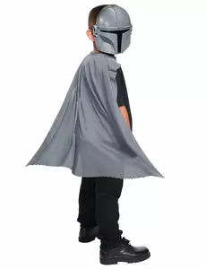 Dětská sada pláště a masky The Mandalorian