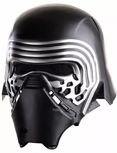 Kylo Ren Star Wars VII maska helmy (2 díly) Deluxe pro dospělé