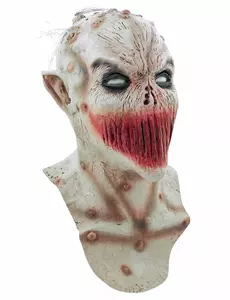 Maska se zašitými ústy pro dospělé Halloween