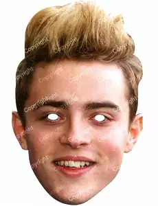 Kartónová maska Edward Jedward