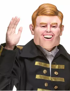 Latexová vtipná maska Guillaume Alexandre pro dospělé
