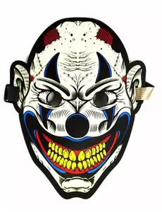 Svítící joker maska pro dospělé