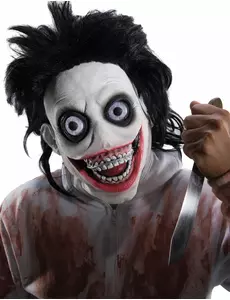 Latexová maska psychopatického zabijáka pro dospělé