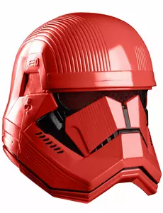 Deluxe celotvářová červená maska Sith trooper pro dospělé