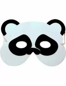 Panda maska pro děti